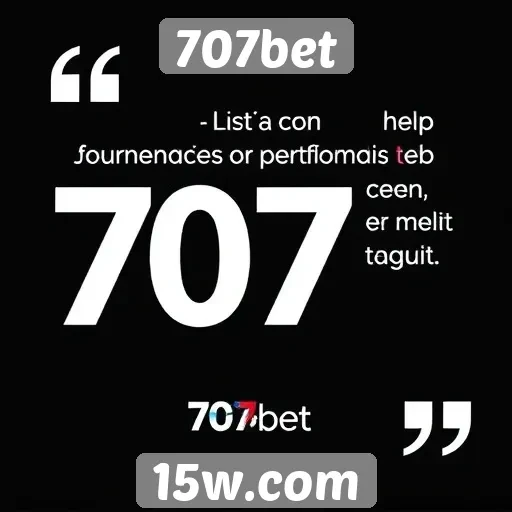 Depoimentos de usuários sobre a 707bet